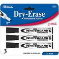 Bazic Products Bazic Black Chisel Tip Dry-Erase Markers Pack of 24 1251
